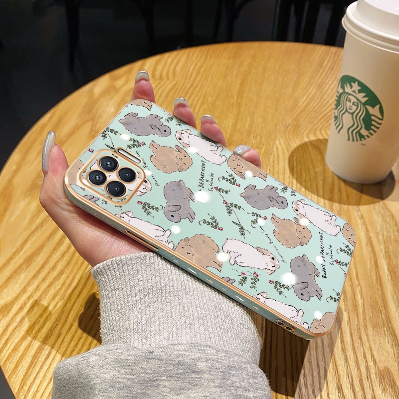 Case Ponsel untuk OPPO A93 F17 Pro Reno 4F Reno 4 Lite Reno 5 5K Reno 6 Find X3 Lite 5G Case pelindu