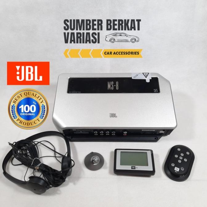 JBL MS 8 Digital Sound Processor Audio Mobil ORIGINAL