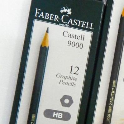 

siap kirim] PENSIL / PENCIL 9000 HB FABER CASTELL
