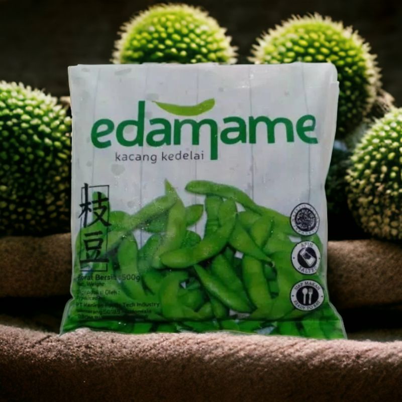 

EDAMAME Kacang Kedelai Kemasan 500 Gram