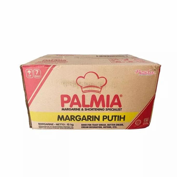 

Palmia White margarine 15 kg , mentega putih asin 15kg