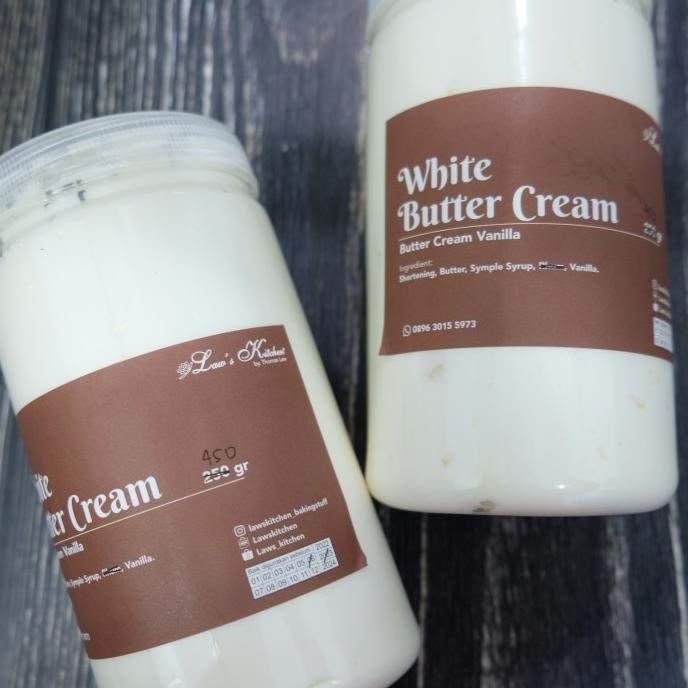 

NO RHUM White Butter Cream 450 gram