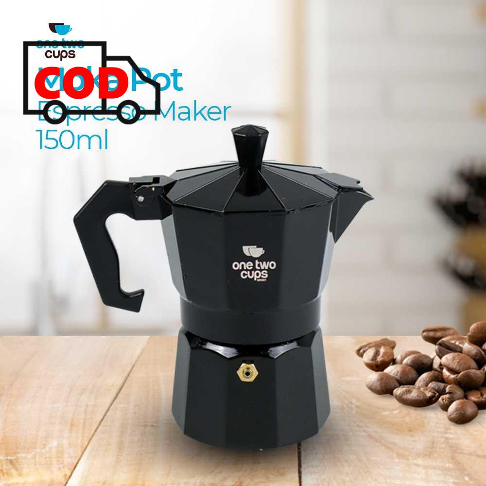 Moka Pot Teko Pembuat Kopi 450ML Espresso Coffee Maker Stainless Steel Mokapot Pemanas Coffe Anti Ka
