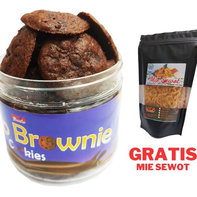 

Terbaru | KF7 | (Beli 1 Toples Choco Brownie Cookies Gratis 1 Kemasan Pouch Mie Sewot) Choco Brownie Cookies Toples Ukuran 400 ML Berat 200 Gram