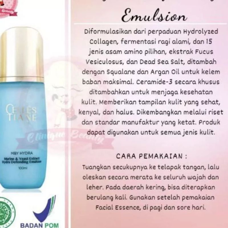 Produk Original Calles Tiens / Skincare Wajah