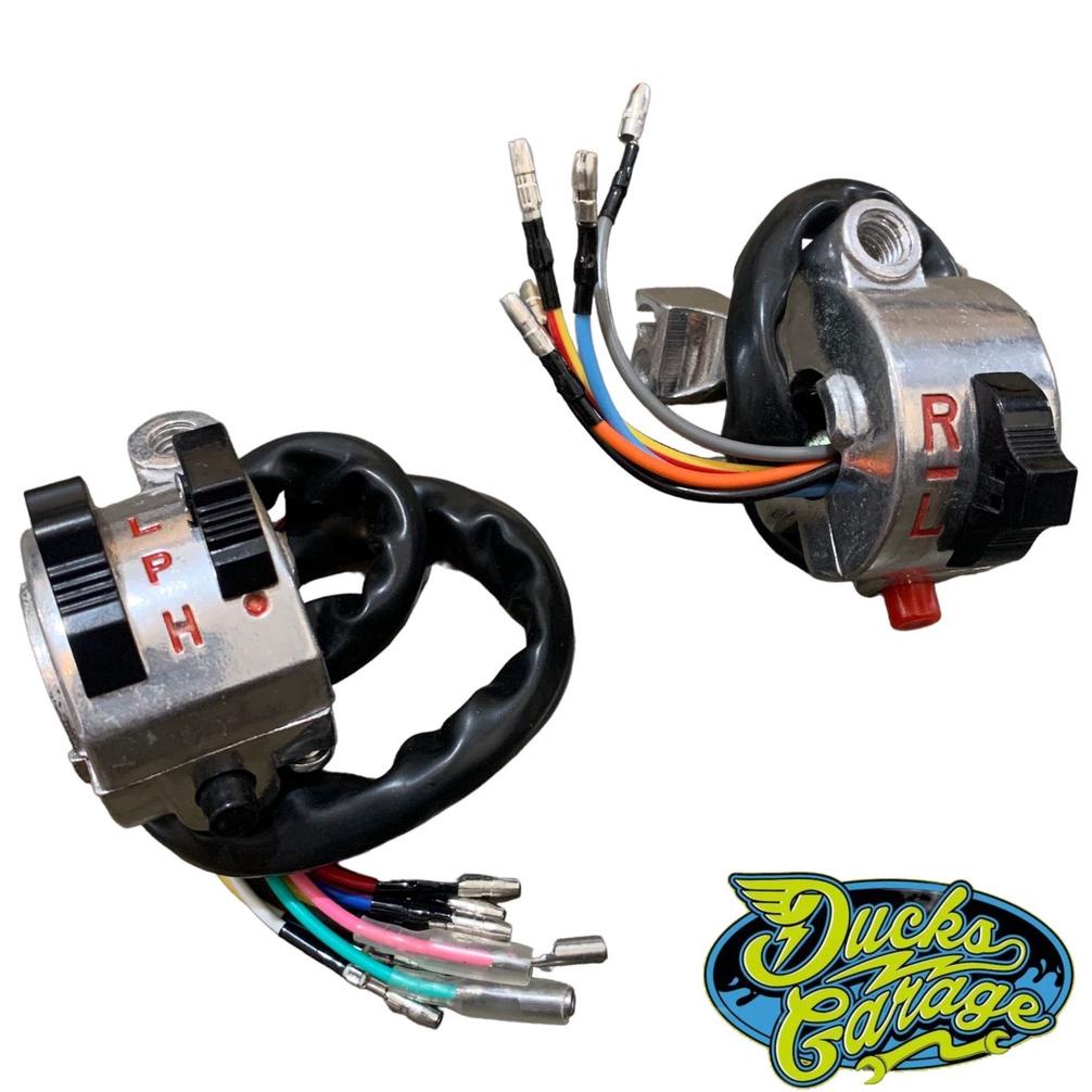 Variasi Hoer Saklar Kanan Kiri Honda Pispot C50 C65 C70 C90 Double Stater Motor Ori