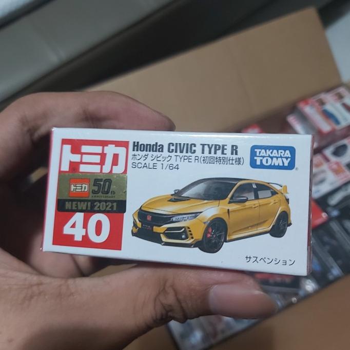Tomica Honda Civic Type R Yellow (Special Color)