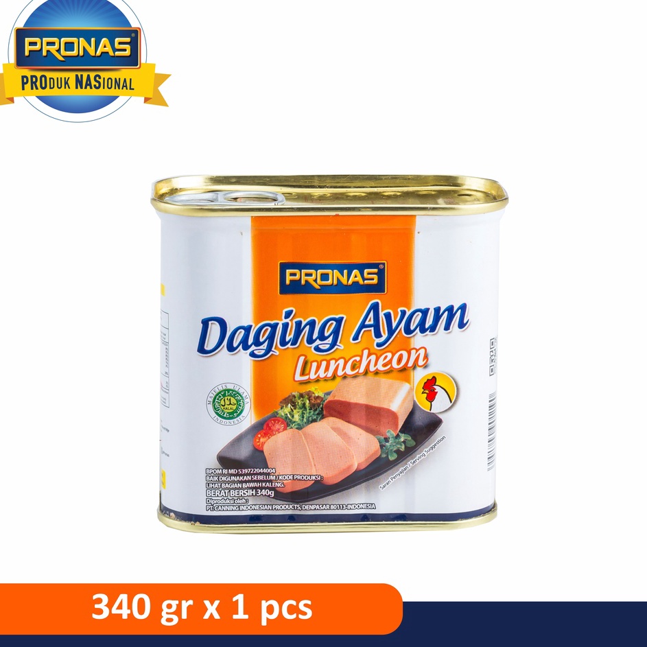 

ぇ LX 6735 Pronas Luncheon Ayam (Daging Ayam Blok Serbaguna) 340g ♠ ✿