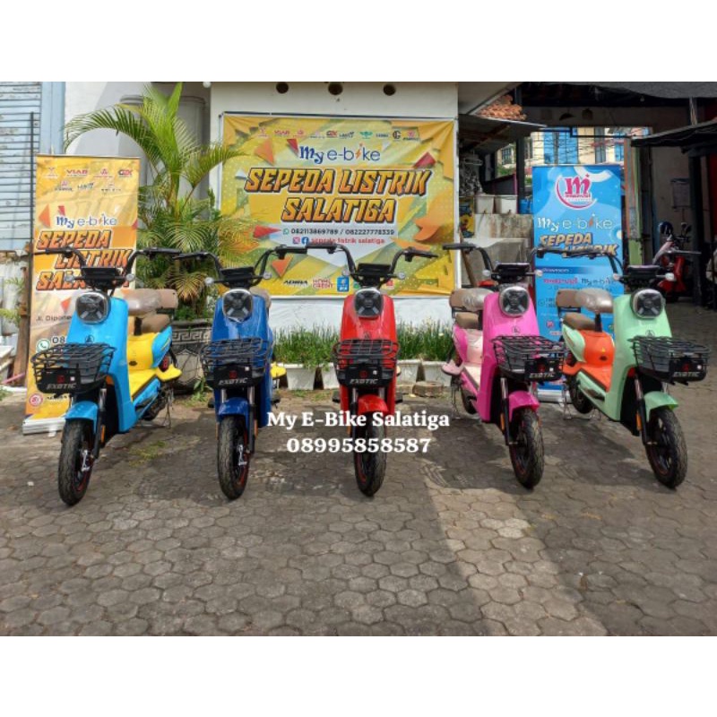 Sepeda Listrik Exotic type Revolve