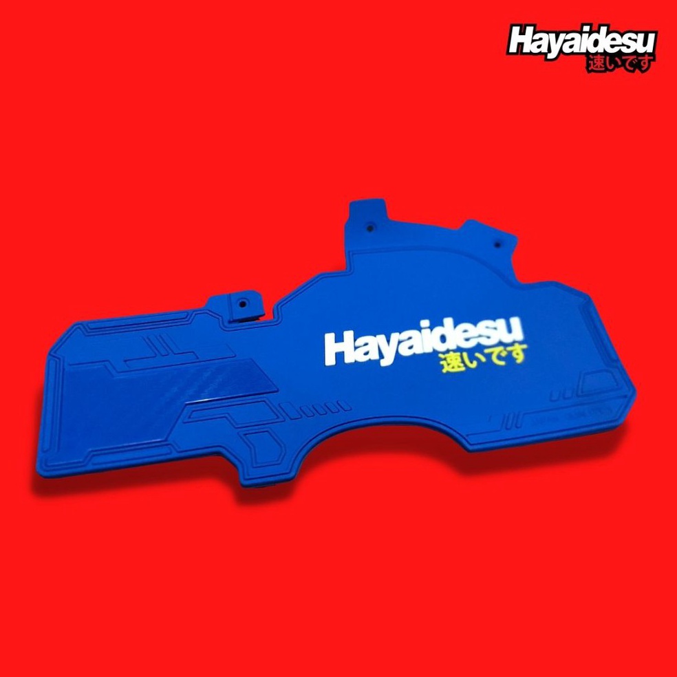 MENARIK Hayaidesu Mudflap Honda Vario 110 Techno Karbu Aksesoris Variasi Penahan Lumpur