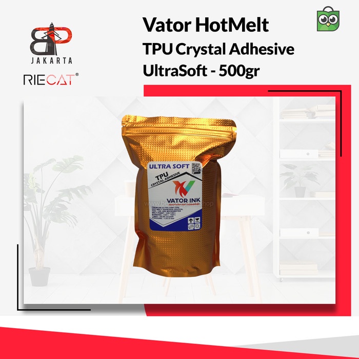 Bubuk Powder DTF Vator Hotmelt Ultrasoft Crystal for DTF - 500gr