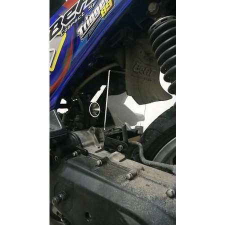 Mudflap Akrilik Beat Karbu Penahan Lumpur Akrilik Pengganti Box Filter