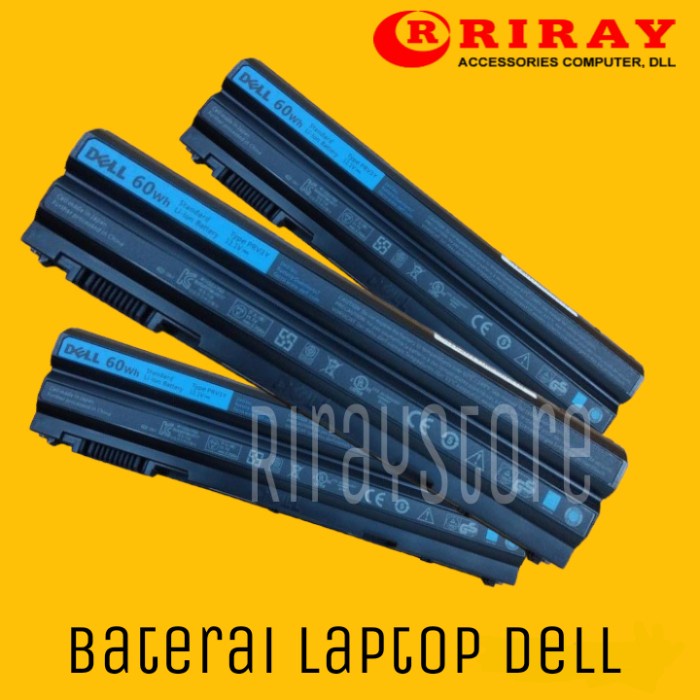 Original Baterai Laptop Dell Latitude E6220 E6230 E6320 E6330 65W