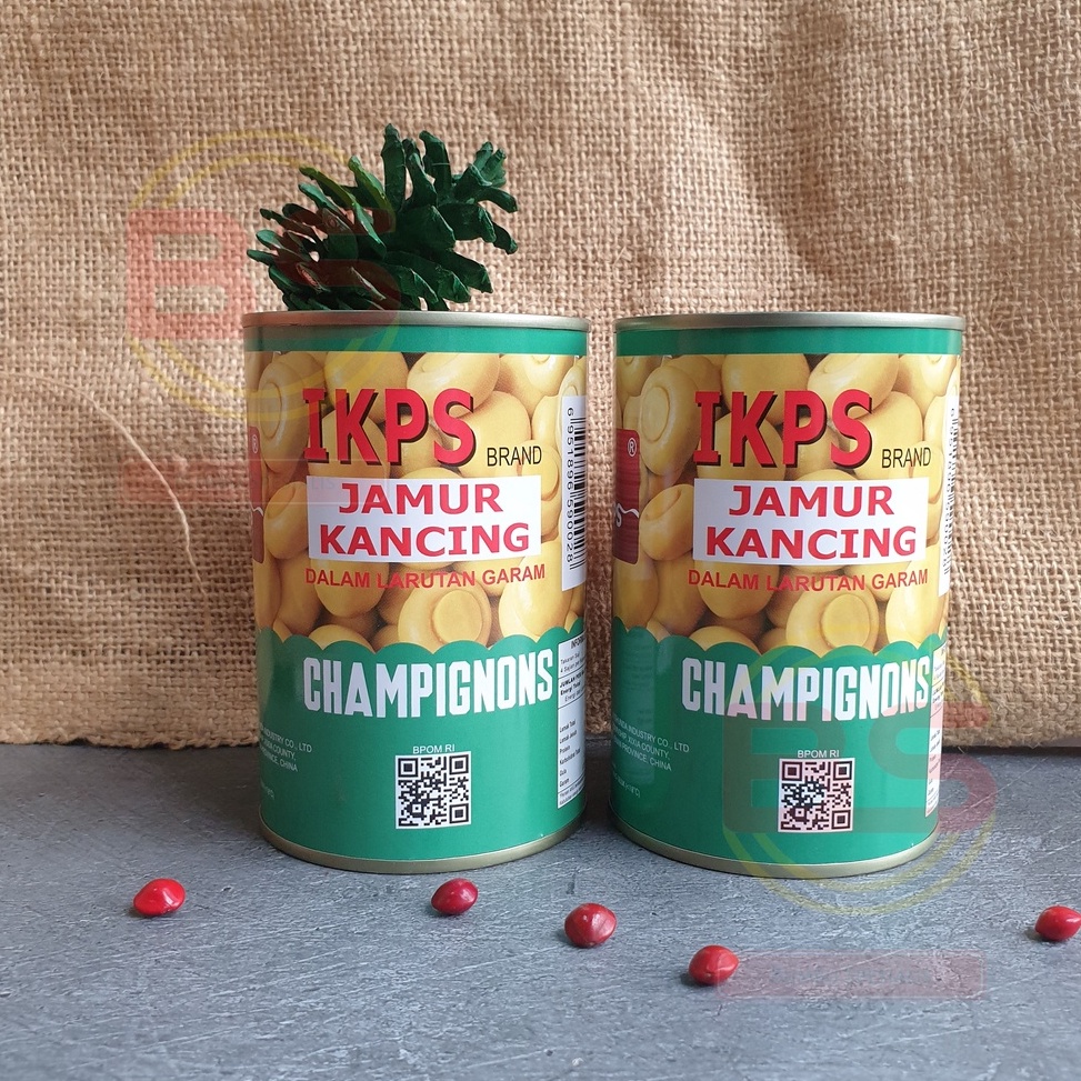 

Terlaris RRSBD Champignon Kaleng / IKPS Jamur Champignon / Jamur Kancing 425gr S40 Diskon Promo