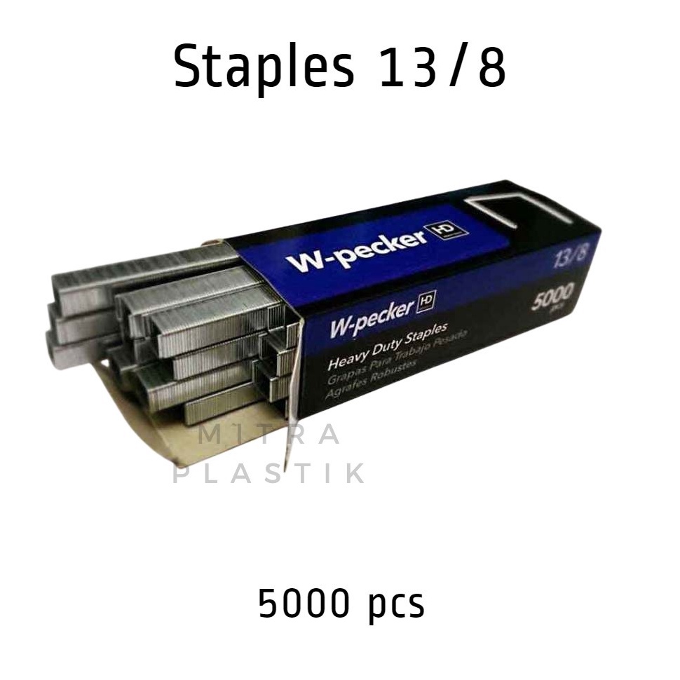 

[CC6] Staples W-pecker 13/8 Staples Heavy Duty Staples Besar Isi Hekter 4691