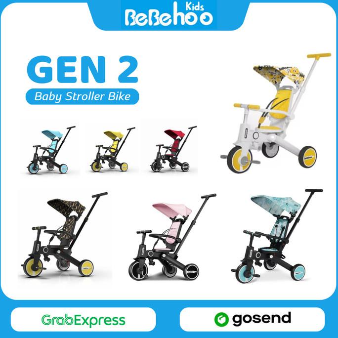 Bebehoo Gen 2 7 in 1 Stroller Folding Trike BEBEHO Sepeda Bayi Lipat