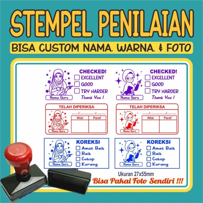 

Stempel Penilaian Guru