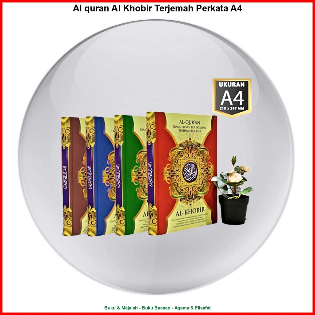 Al quran Al Khobir Terjemah Perkata A4