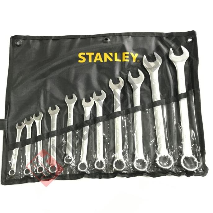 STANLEY 11 Pcs Kunci Ring Pas Set 11 Pcs 8 - 24 mm