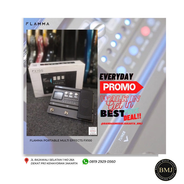 Flamma Fx100 Multi Effects Bmj