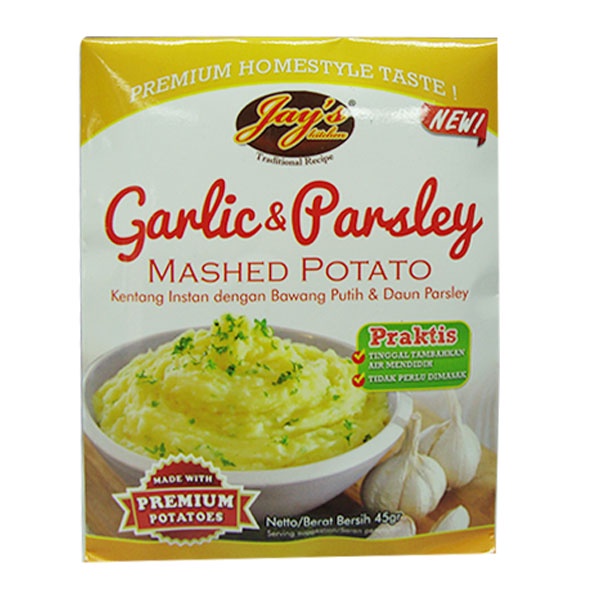 

JAYS MASHED POTATO GARLIC & PARSLEY 45 GR