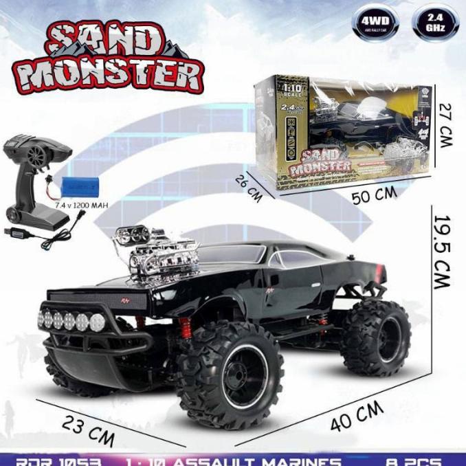Mobil rc sand monster 1:10