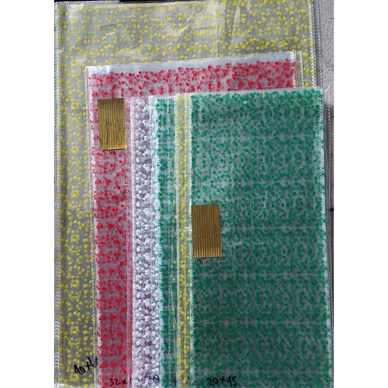 

8O44Z842 12 lembar New opp gliter plastik snack goodie bag motif glitter Best Product )V ♪