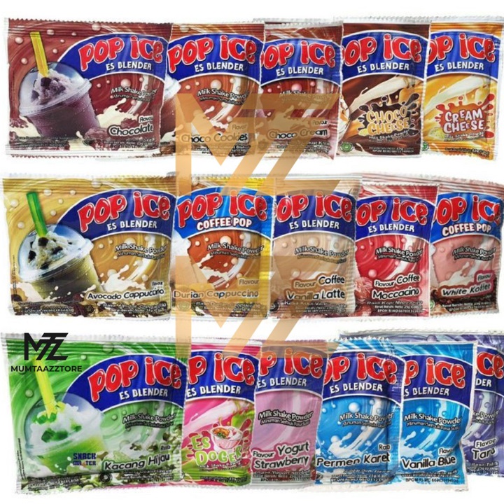 

ZFHM4183㊝ ☘️MUMTAAZZTORE☘️ POP ICE ALL VARIAN ISI 10 SACHET ㊖