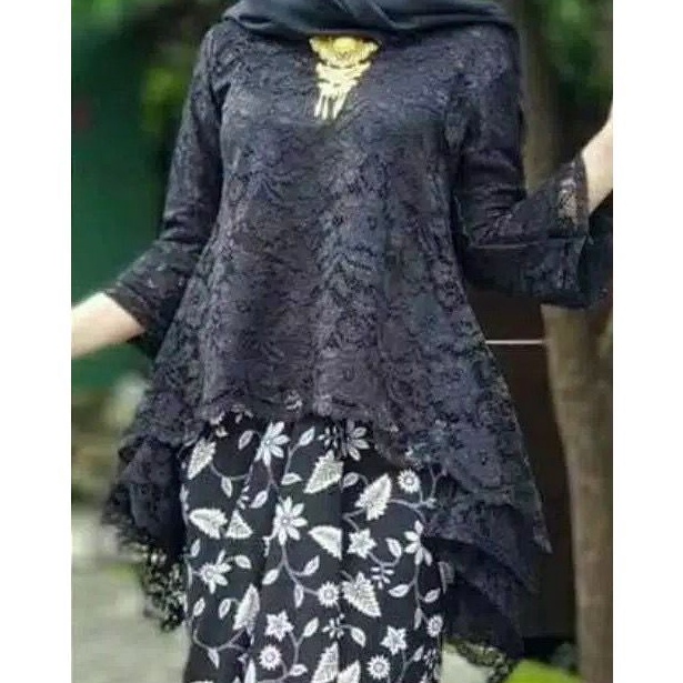 SALE TERBATAS. atasan kebaya rinjani/kebaya brukat terbaru/kebaya brukat modern varian warna/COD HIT