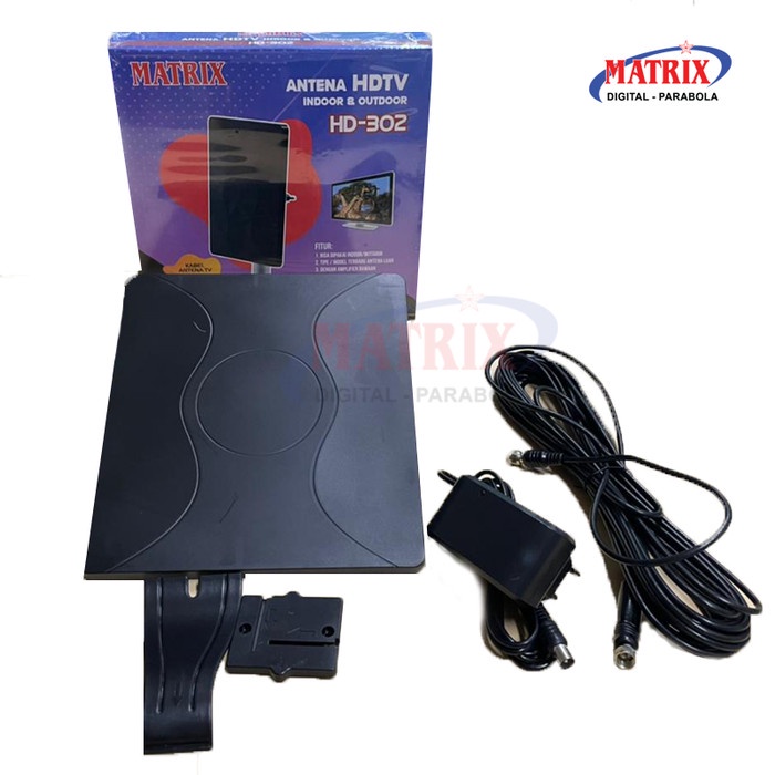 NEW SERIES ANTENA TV DIGITAL HD 302 ANTENA TV DIGITAL INDOOR & OUTDOOR ORIGINAL TERBARU