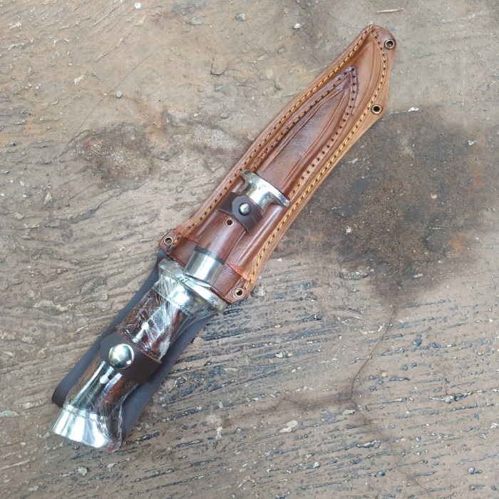 Murah Pisau Sangkur Bowie Rambo Survival Baja Per Isi 2