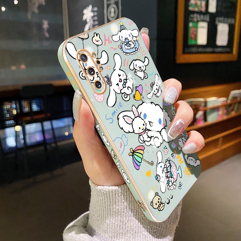 Case Ponsel untuk Samsung Note 10 Plus Note 20 Pro Note 20 Ultra Case indah lunak mewah pola pelapis