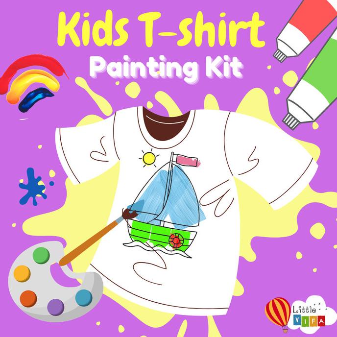 

Sale Painting Kit Kaos Anak / Aktivitas Melukis Kaos Anak Termurah