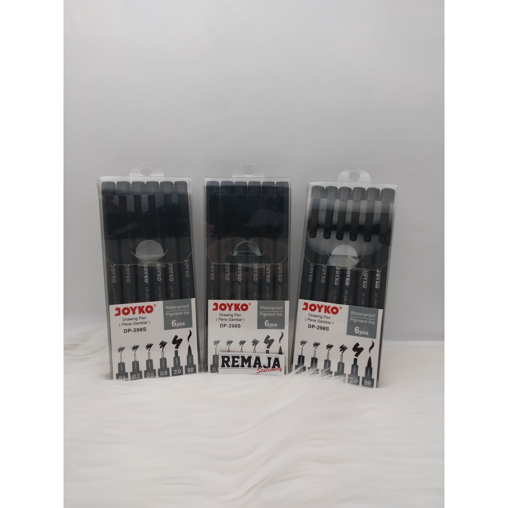 

Joyko Drawing Pen DP-298S 1 Set ( 6pcs )