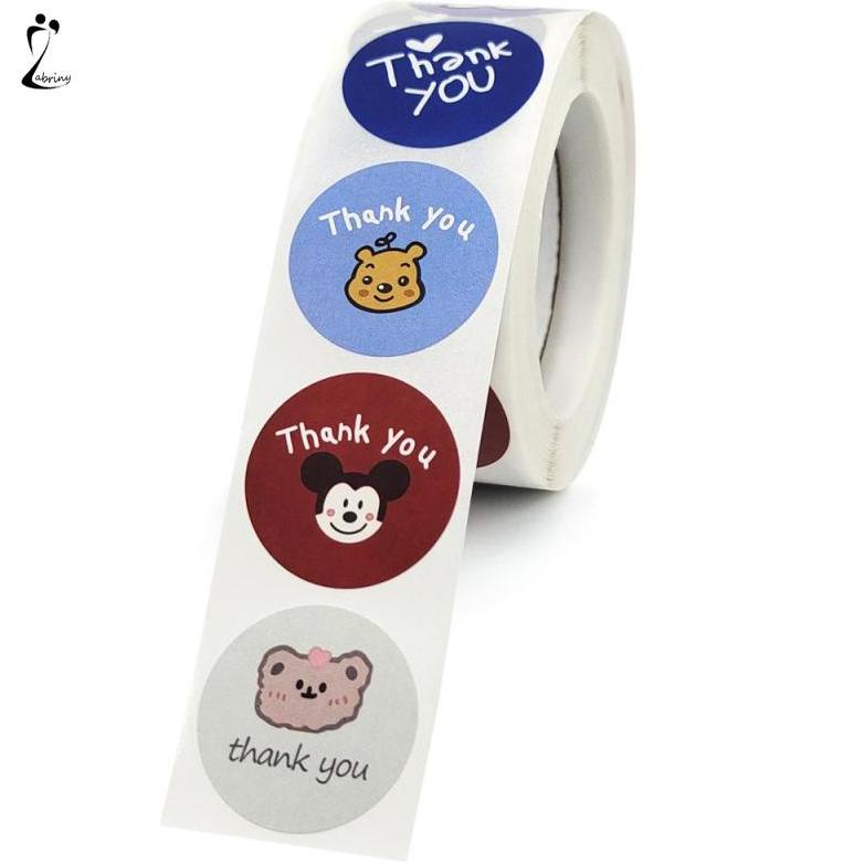 

Terbaik 1 Roll 500 Pcs Sticker Label Makanan Tulisan Thank You For Your Order Stiker Packing Stiker Terimakasih Z