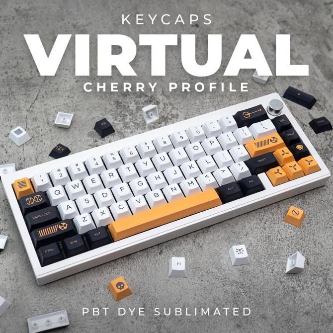 VIRTUAL PBT Dye Sub Keycaps