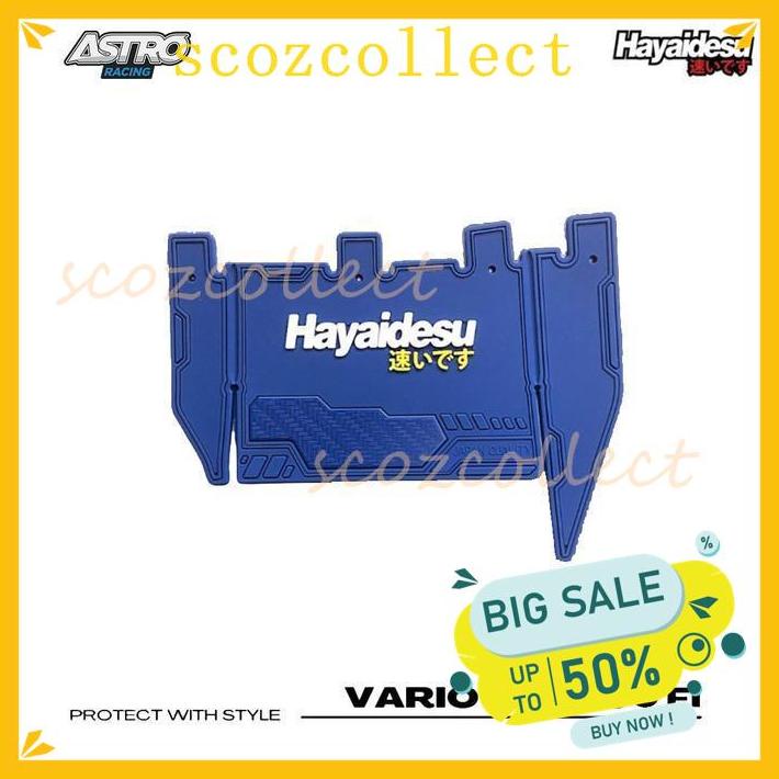 PENAHAN LUMPUR VARIO 125 VARIO 150 HAYAIDESU MUDFLAP AKSESORIS VARIASI TERBAIK 