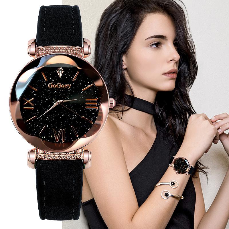 ❤Gogoey Women's Watches 2019 Luxury Ladies Watch Starry Sky Watches For Women Fashion bayan kol saat