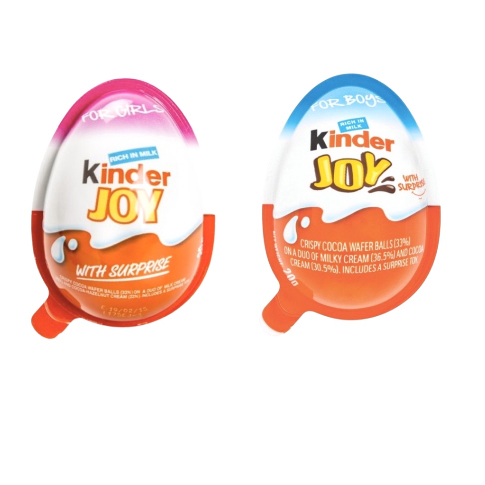 

✯Ready Stock⁎ S6ZBU Kinder Joy Milk choco For Boys / Girls with toys Promo Termurah Y35 Stok Banyak