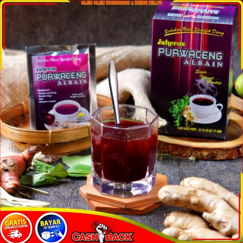 

(BISA COD) PURWACENG ALBAIN MINUMAN KESEHATAN KHAS DIENG WONOSOBO ORIGINAL 100%