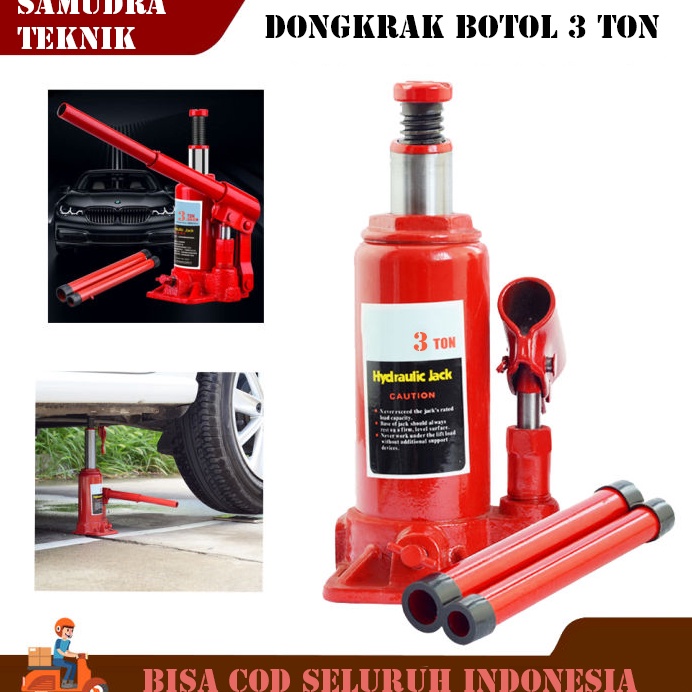Terlaris.. Dongkrak Turun Harga  Dongkrak Botol 5 ton, 3 ton & 2 Ton Mobil Universal Kuat Murah SUV 