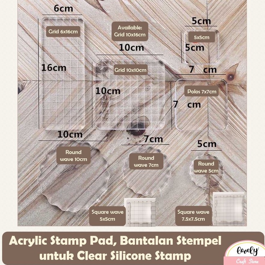 

Best Seller 68F9F LovelyCraftStore | acrylic stamp pad, bantalan stempel akrilik, bantalan alas stempel transparan J83 ←Harga Murah