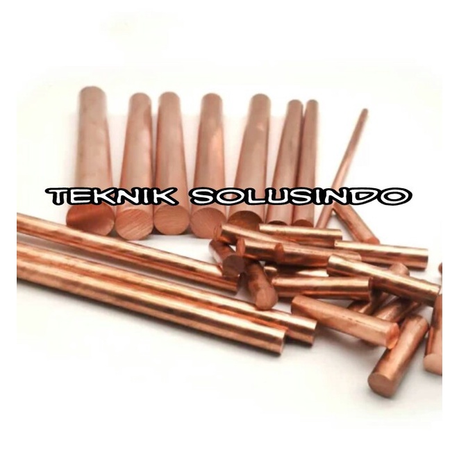as tembaga 10mm x 200mm tembaga batangan