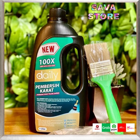 CAIRAN PEMBERSIH KARAT - DAILY PENGHILANG KARAT BESI & BAJA