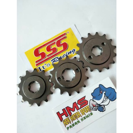 BIG SALE Gir/Gear Depan 415 Sss Smash, Supra X, Kharisma, Supra X 125,Grand,Blade,Revo,Fit New, Shog