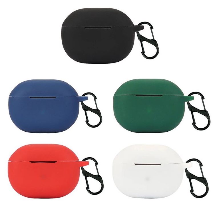 Terbaik.. Case Casing Silicone Protective SoundPeats  Mini Pro + carabiner