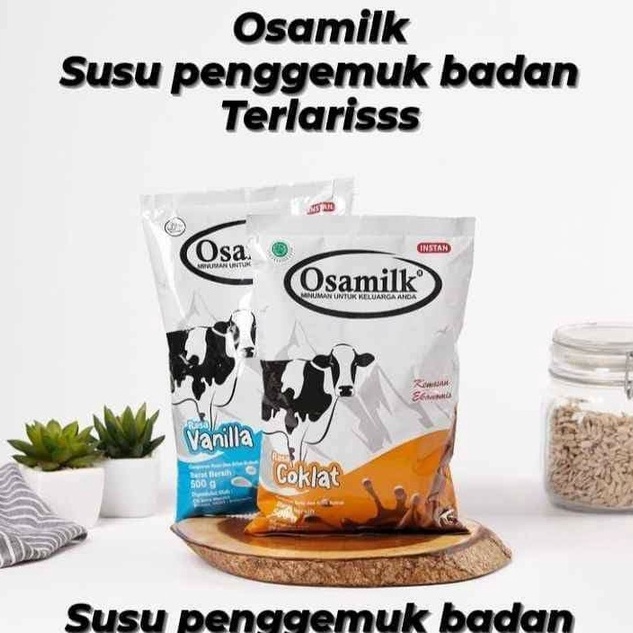 

STJJ5009 TEBUS MURAH Osamilk 500gr Susu Gemuk Penggemuk Badan Original