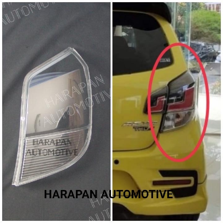 Mika Stop AGYA/AYLA NEW Tahun 2020-UP Kaca (Mikanya saja) Lampu Belakang