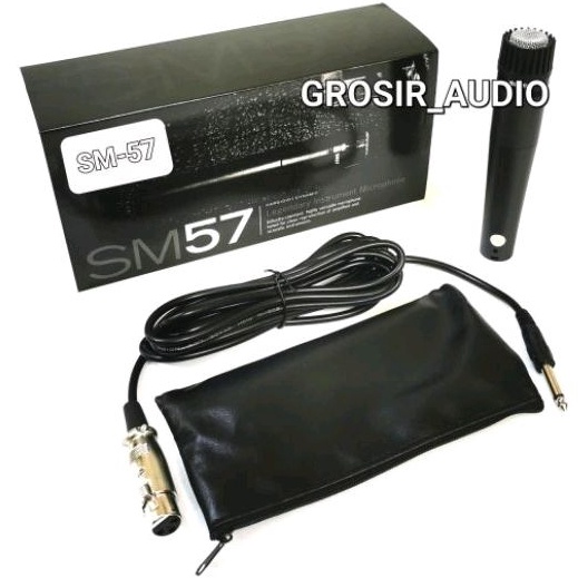 Murah Meriah.. MIC KABEL SH SM57 ,MICROPHONE KABEL SH SM 57 ,MIC SH SM57 , SM57 ,MIC INSTRUMENT SH S