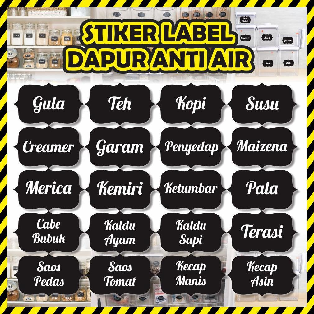 

Termurah Stiker Label Dapur, Sticker Nama Atau Stiker Label Barang
